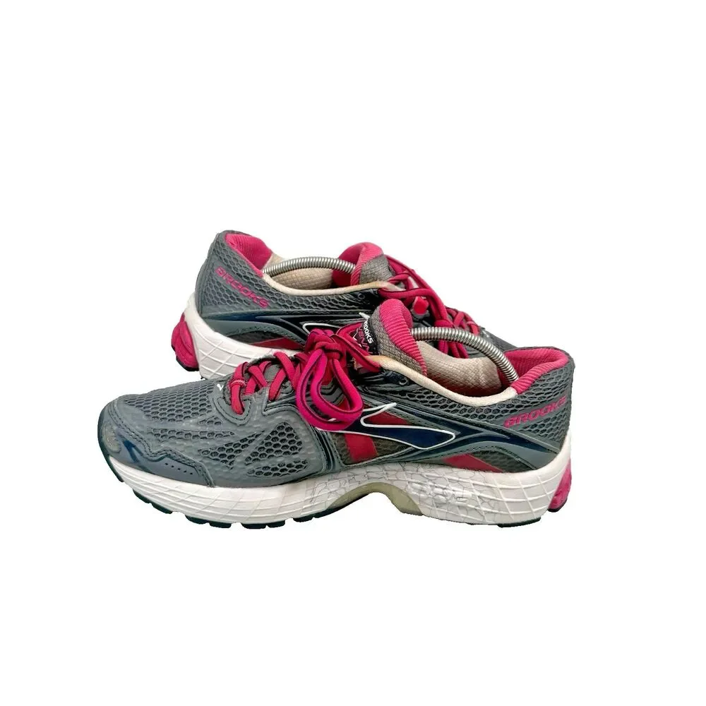 Brooks Ravenna 5 Womens US Size 9 M / EU 40.5 Running Shoes Gray Pink Sneakers